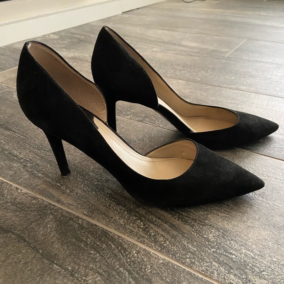 Marc Fisher | Shoes | Marc Fisher Black Suede Low Pumps | Poshmark